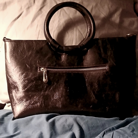 Gorgeous Handmade Leather Embossed Ebony Bag - Picture 5 of 6